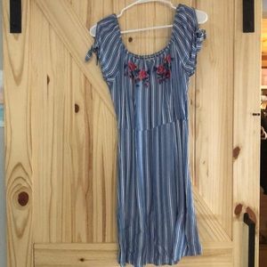 blue Hollister dress